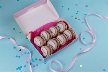 Макаронс с логотипом 8шт - фото 49530