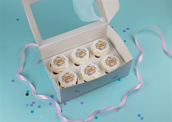 Капкейки с логотипом 6шт - фото 49536 Капкейки с логотипом 6шт - фото 49536