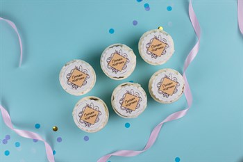 Капкейки с логотипом 6шт - фото 49537 Капкейки с логотипом 6шт - фото 49537