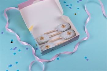 Эскимо с логотипом в белой глазури 4шт - фото 49545