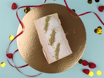 Фисташковый рулет с малиной и крем чиз 700г - фото 57012 Фисташковый рулет с малиной и крем чиз 700г - фото 57012