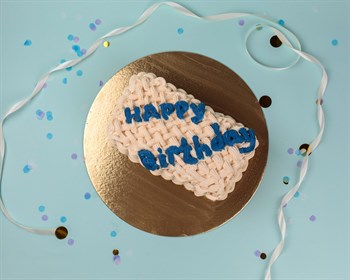 Торт на день рождения Плетенка - фото 57050