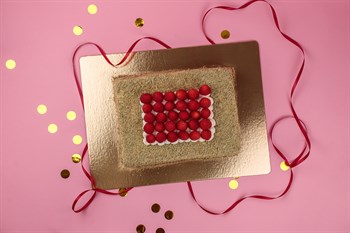 Торт Фисташковый с малиной - фото 57273