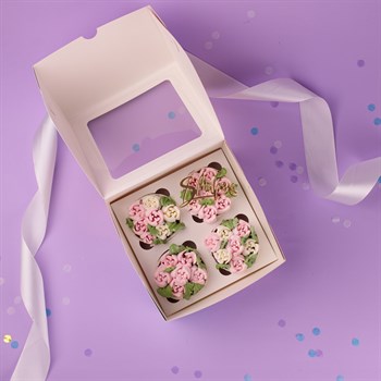 Капкейки Тюльпаны 4шт - фото 60537 Капкейки Тюльпаны 4шт - фото 60537