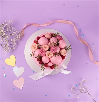 Торт на 8 марта Весенние ароматы - фото 60631 Торт на 8 марта Весенние ароматы - фото 60631