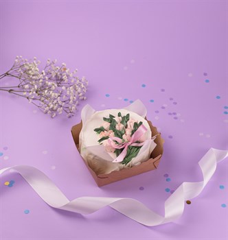 Бенто-торт на 8 марта Букетик - фото 60939