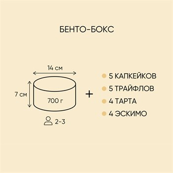 Бенто-торт и капкейки С днем рождения, любимый! - фото 70117 Бенто-торт и капкейки С днем рождения, любимый! - фото 70117