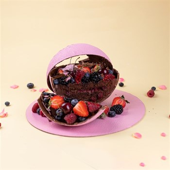 Торт Подарочный Бомба Градиент - фото 70778