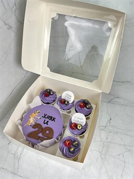 Бенто-торт и капкейки С днем рождения, друг - фото 7131 Бенто-торт и капкейки С днем рождения, друг - фото 7131