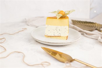 Торт Манго-маракуйя 600г - фото 7256