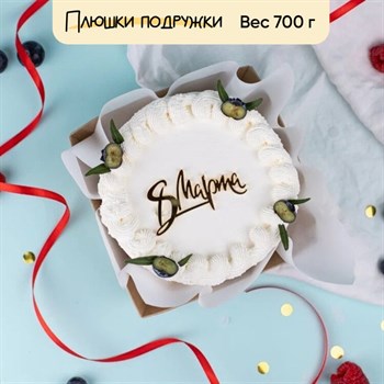 Бенто-торт 8 марта c голубикой - фото 73651