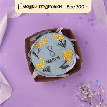 Бенто-торт на 8 марта Мамина мимоза - фото 73697