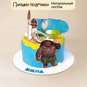 Торт Подарочный Моана для девочек - фото 74050