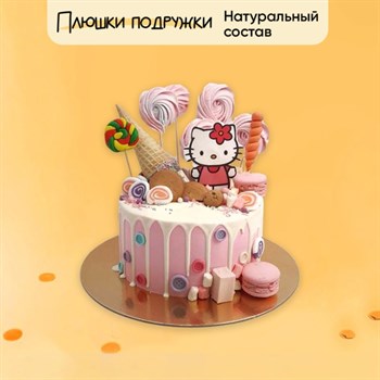 Торт Подарочный Hello Kitty для девочки 2кг - фото 74183