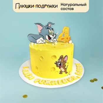 Торт Подарочный Том и Джерри 2кг - фото 74515