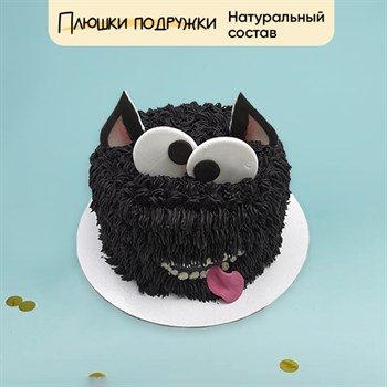 Торт подарочный Черный волосатик - фото 74529