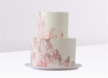 Свадебный торт Розовый фламинго - фото 7553