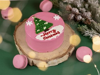 Бенто-торт Merry cristmas - фото 7705