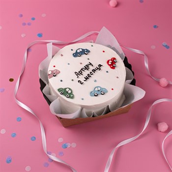 Бенто-торт для малыша "Машинки" - фото 77173