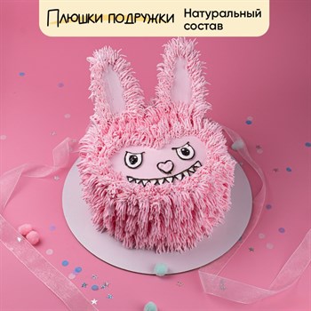 Торт Подарочный для девочки Лабубуся волосатик - фото 77419