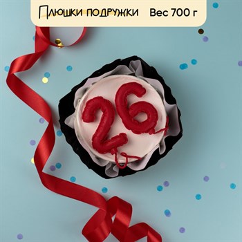 Бенто-торт с шарами из мастики "Маленькие мечты" - фото 79283