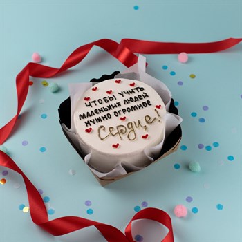 Бенто-торт учителю Огромное Сердце - фото 79729 Бенто-торт учителю Огромное Сердце - фото 79729