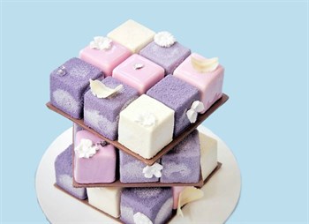 Свадебный торт Острые углы - фото 8204