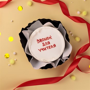 Бенто-торт на 1 сентября Звонок для учителя - фото 82224
