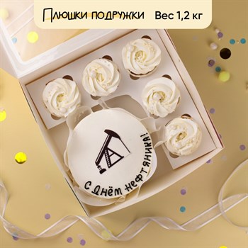 Бенто-торт и капкейки С днем нефтяника - фото 82252