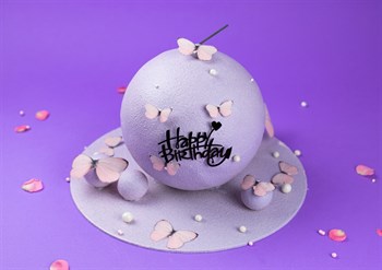 Торт Подарочный Бомба с бабочками - фото 8322