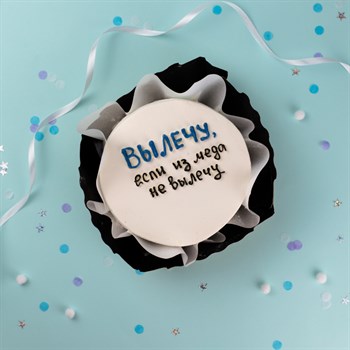 Бенто-торт с приколом Вылечу - фото 85707