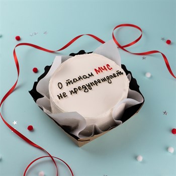 Бенто-торт с приколом МЧС - фото 85715