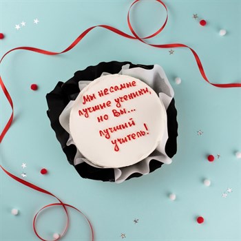 Бенто-торт учителю "Мы не самые лучшие ученики" - фото 85720