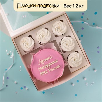 Бенто-торт и капкейки лучшей сотруднице МЧС - фото 85807