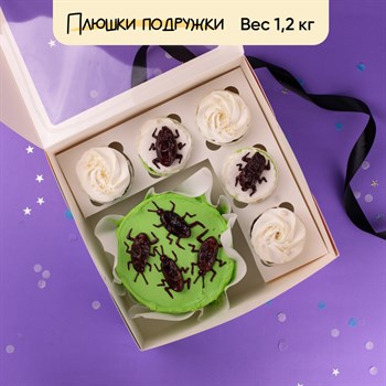 Бенто-торт и капкейки на хеллоуин Тайная сторона финика - фото 85845