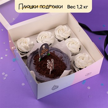 Бенто-торт и капкейки на хеллоуин Шепот преисподней - фото 85848