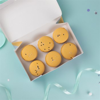 Макаронс манго 6шт - фото 85956