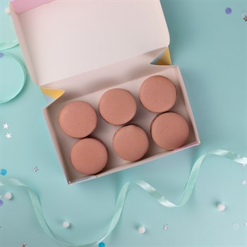 Макаронс сникерс 6шт - фото 86196