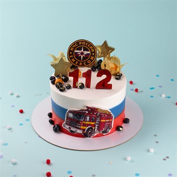 Торт Подарочный В День МЧС - фото 86199