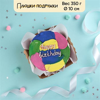 Бенто-торт Happy birthday краски - фото 86604