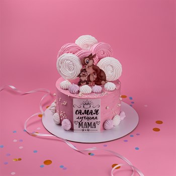 Торт на день матери Зайчатки - фото 86686