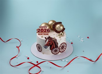 Торт на новый год "Новогодний Талисман" - фото 86768