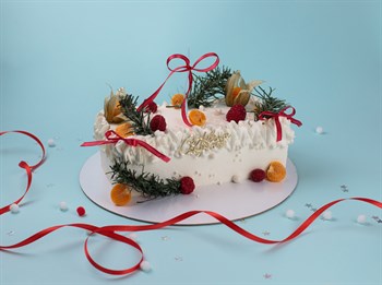 Торт на новый год "Новогодний Поцелуй" - фото 86770