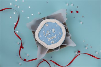 Бенто-торт Первый снег - фото 86775