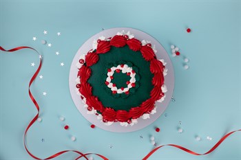 Торт на новый год "Новогодний Фейерверк" - фото 86777