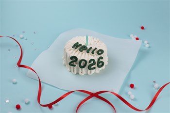 Бенто-торт Привет 2026 350 г - фото 86779