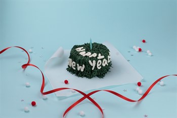 Бенто-торт Счастливого нового года 350 г - фото 86780