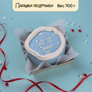 Бенто-торт Первый снег - фото 86786