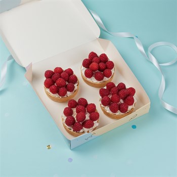 Тарталетки с малиной, 4шт - фото 86845