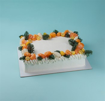 Торт корпоративный Мандариновый Калейдоскоп 10 кг - фото 86941